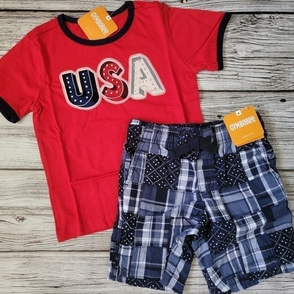 4th of July Outfit Independence Day Patriotic Outfit Gymboree - Picture 2 of 15